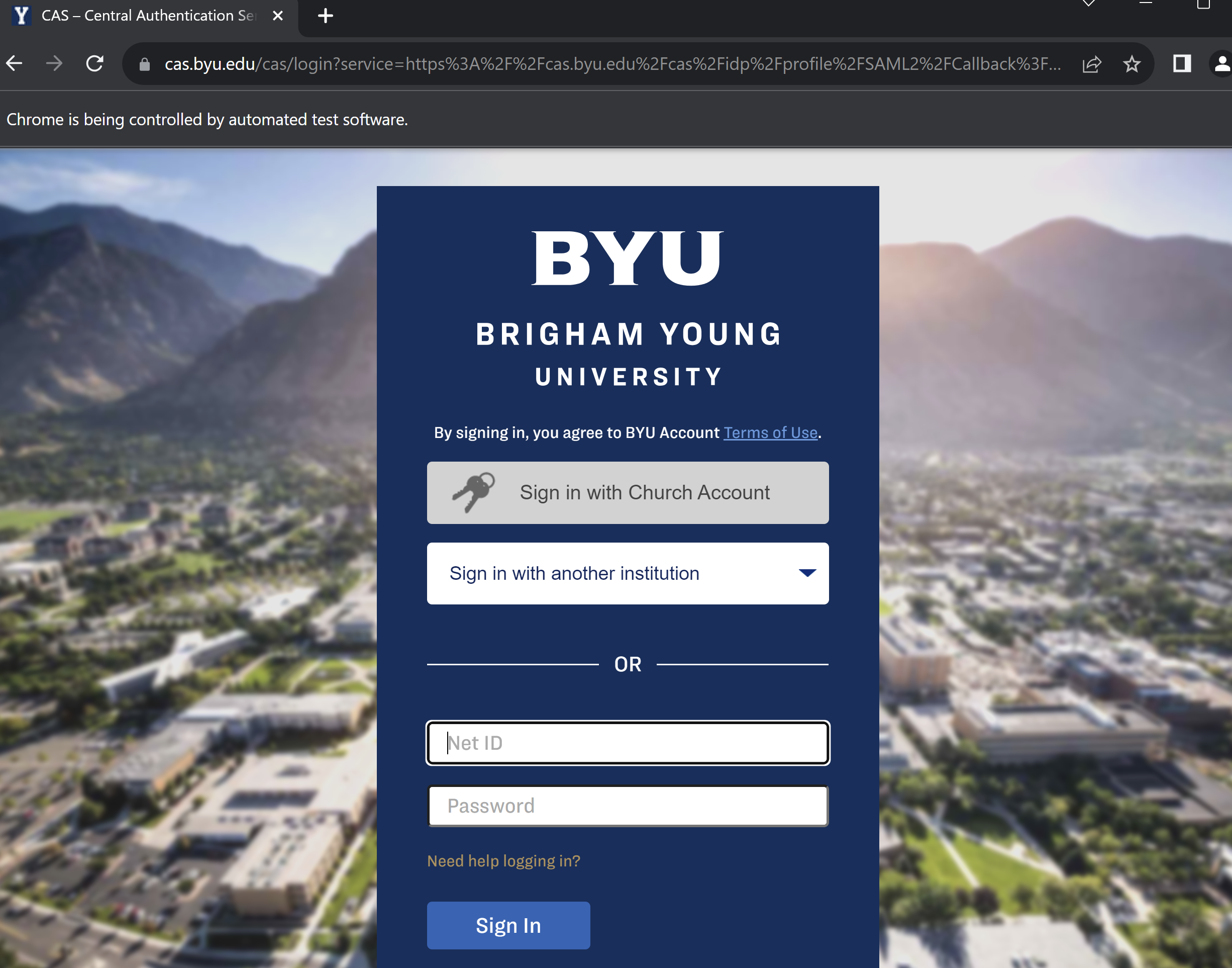 BYUCredentials